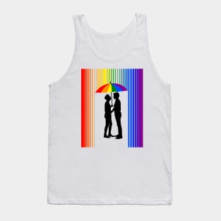 LGBT "UNDER THE RAIN" Tank Top